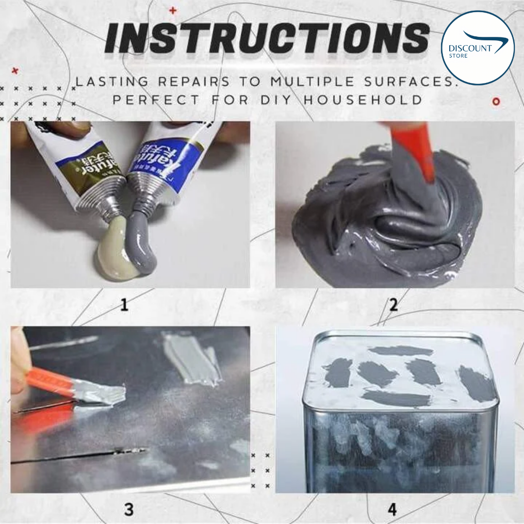 Yuri Wield Super Strong Epoxy Glue - (2Pcs/Set)
