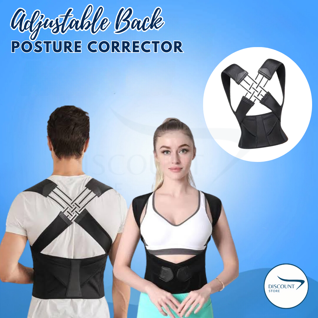 Adjustable Back Shoulder Posture Corrector - (IMPORTED)