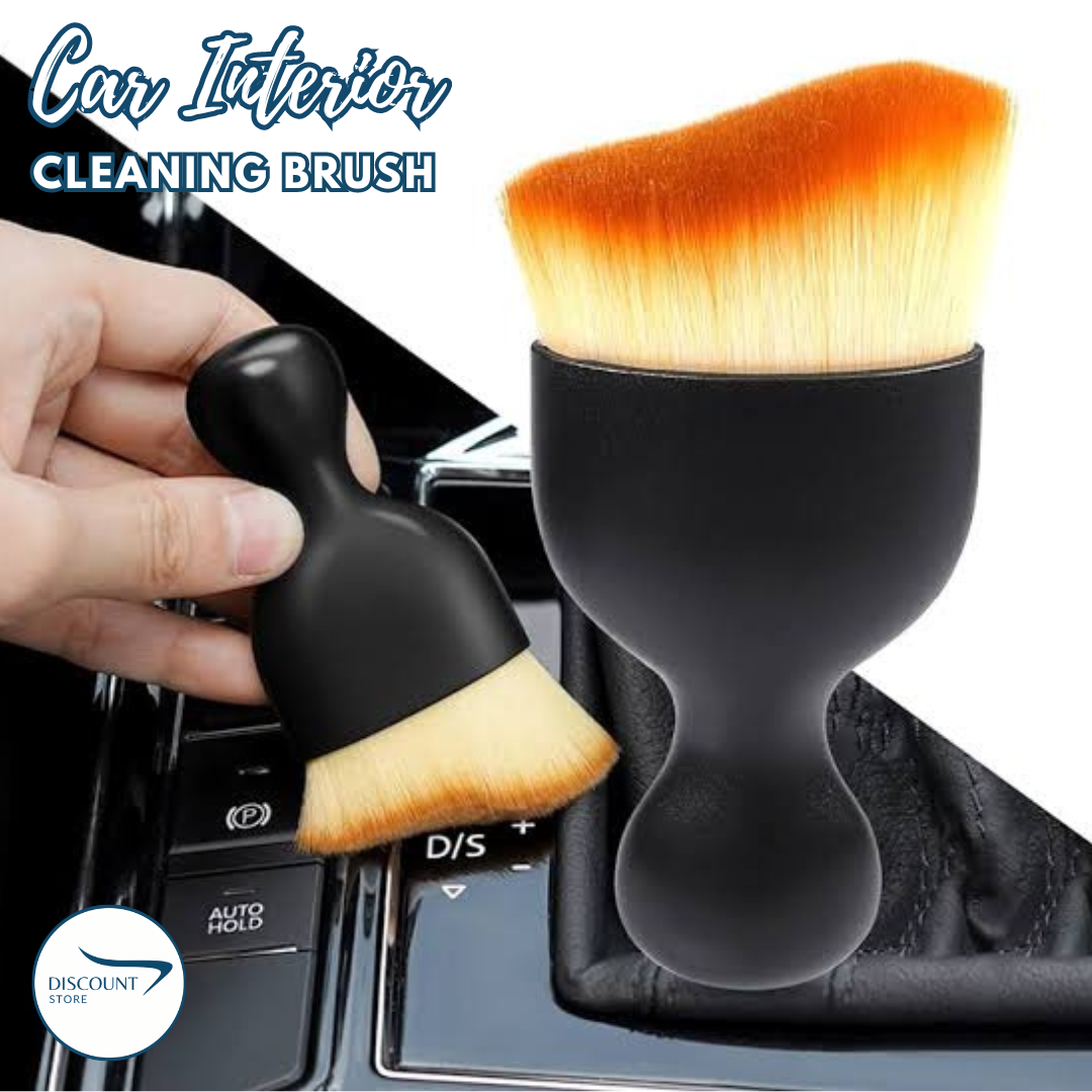 Car Interior Dust Sweeping Soft Brush - (IMPORTED)