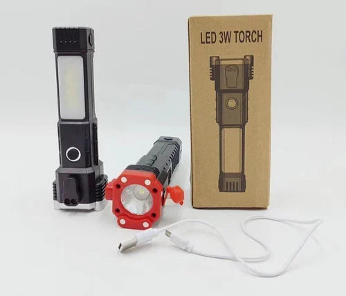 Multifunctional Marsic LED Torch Light - (IMPORTED)