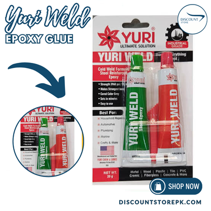 Yuri Wield Super Strong Epoxy Glue - (2Pcs/Set)