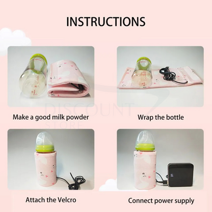 Portable Baby Bottle Heating Warmer - (IMPORTED)