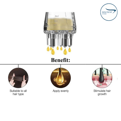 Scalp Applicator Hair Oil Comb