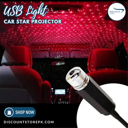 USB Light Car Star Projector
