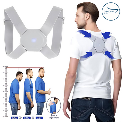 Smart Sensor Posture Corrector Belt - (IMPORTED)