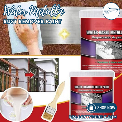 Water Metallic Rust Remover Paint - (IMPORTED)