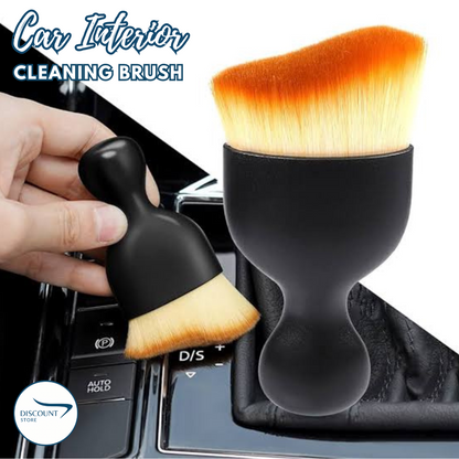 Car Interior Dust Sweeping Soft Brush - (IMPORTED)