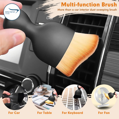 Car Interior Dust Sweeping Soft Brush - (IMPORTED)