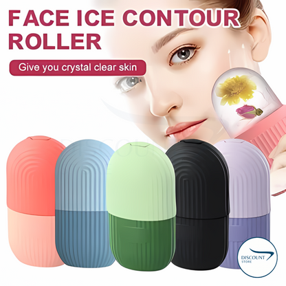 Silicone Facial Massage Ice Roller - (IMPORTED)