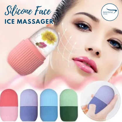 Silicone Facial Massage Ice Roller - (IMPORTED)