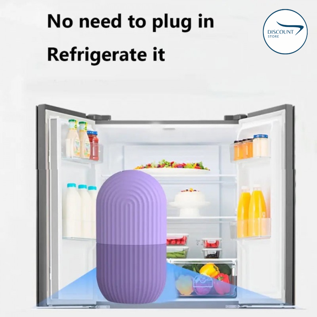 Silicone Facial Massage Ice Roller - (IMPORTED)