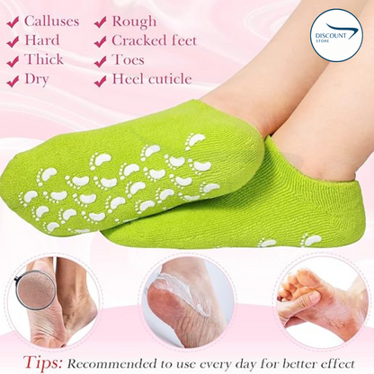 Moisturising Spa Gel Pedicure Socks