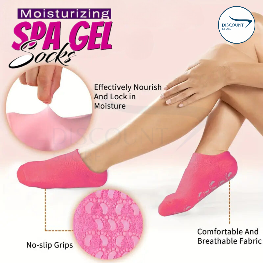 Moisturising Spa Gel Pedicure Socks