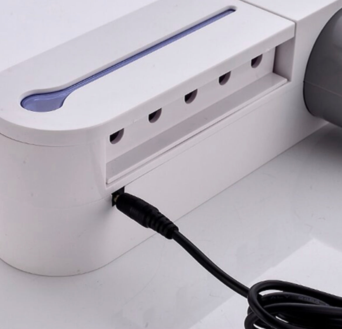 Toothpaste Dispenser & Toothbrush Holder With UV Sterilizer